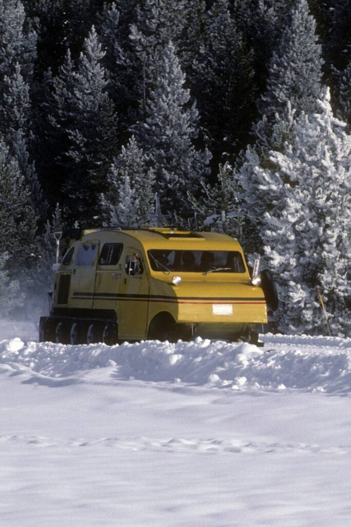 snow coach tour