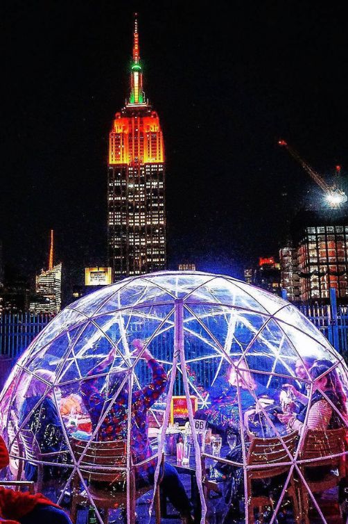 Cozy Rooftop/Igloo Cocktail Spots nyc