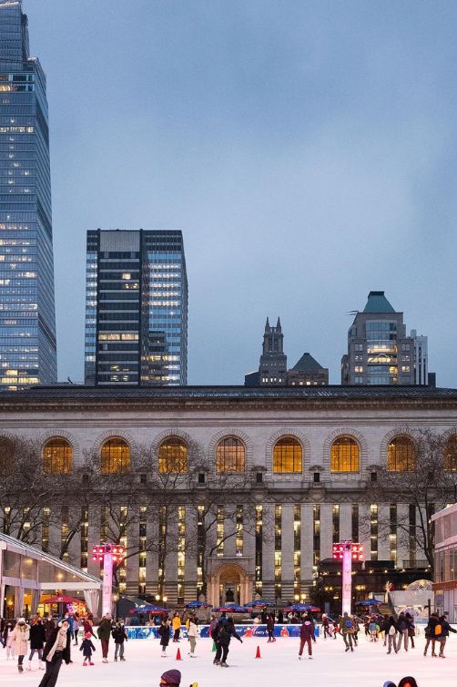 Bryant Park Winter Village – Holiday Market + Ice Skating