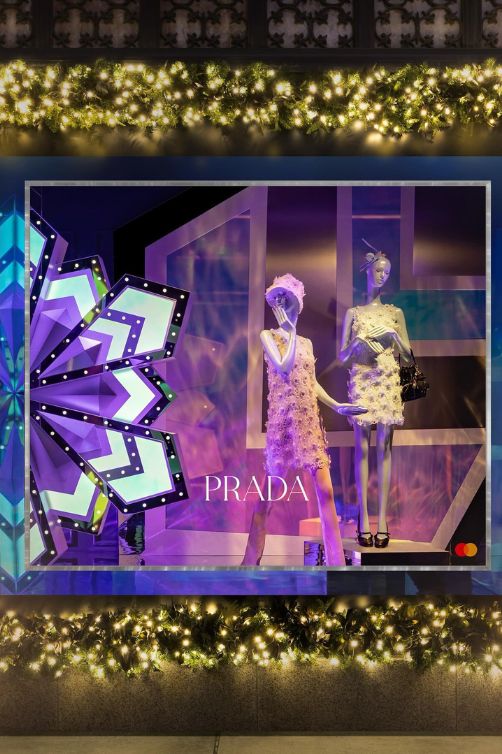 Saks Fifth Avenue Christmas Display NYC