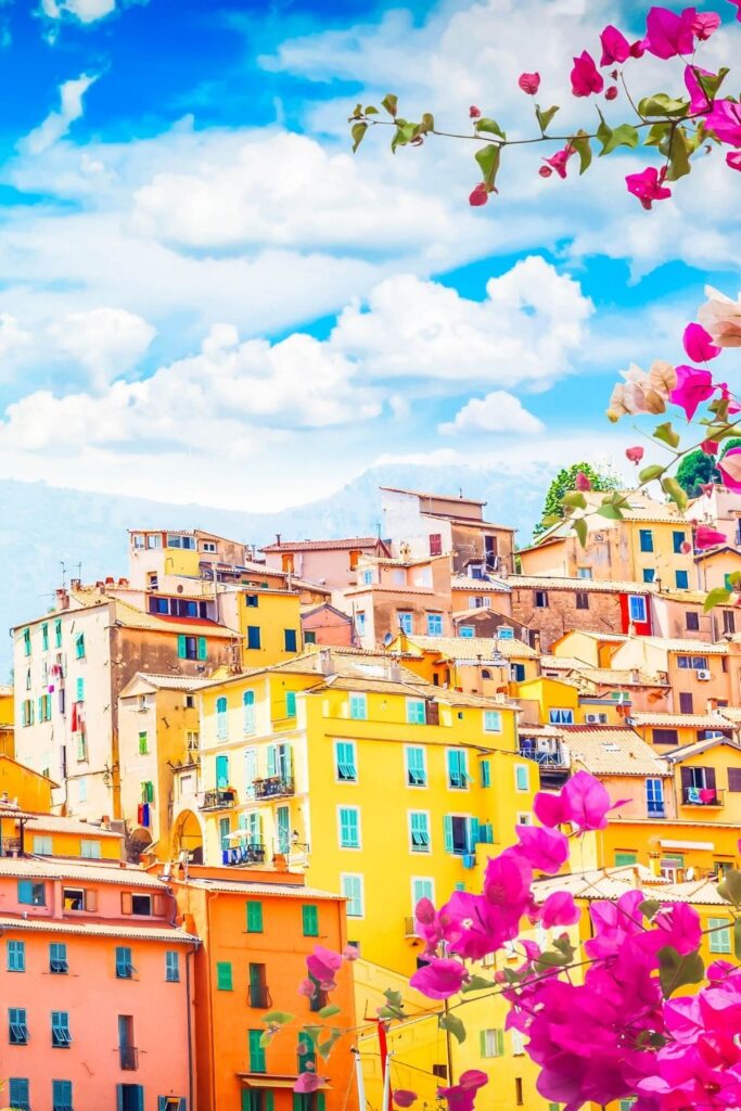 The village of Menton