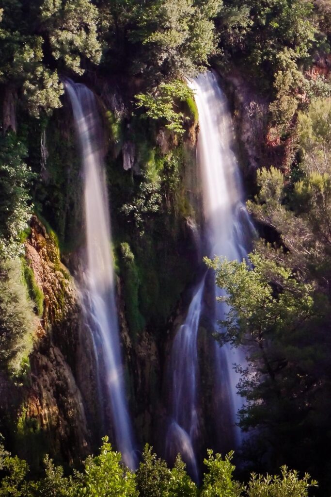 The Sillans Waterfall, South of France