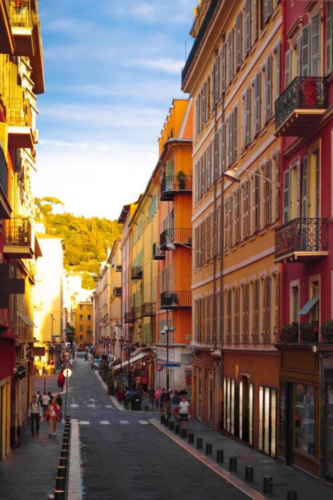 The old Nice, France